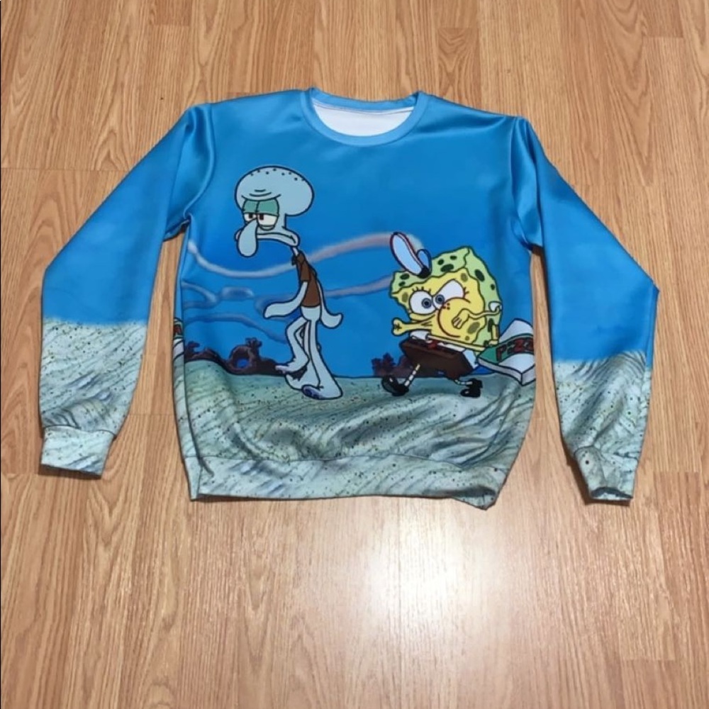 Spongebob “Krusty Krab Pizza” sweatshirt!!